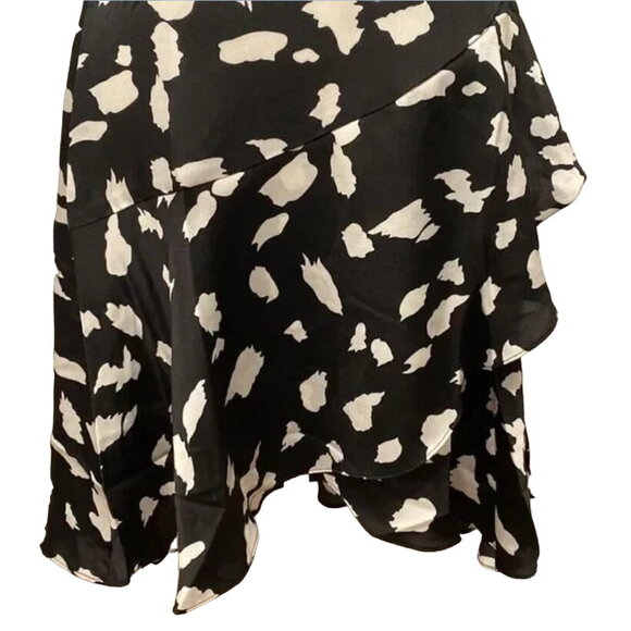 Cooper St. Wildcat Black & White Print Sleeveless Mini Dress, Size 12 - Picture 9 of 14